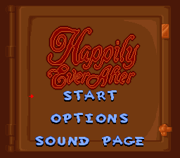 Snow White in Happily Ever After (USA) Title Screen